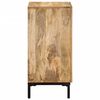 vidaXL Sideboard Natural Mango Wood Solid Mango Wood Standard Sideboard