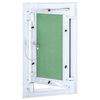 vidaXL Access Panel Green and Silver 11.81 x 21.65 in