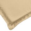 vidaXL Garden Bench Cushion Melange beige Polyester 59.1 x 19.7 x 2.8 in