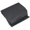vidaXL Heater Cover Black 420D Oxford fabric with PU coating