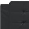 vidaXL Headboard Cushion Black