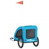 vidaXL Pet Bike Trailer Collapsible Pet Trailer Rectangular Industrial