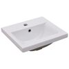 vidaXL Sink Cabinet With Basin White Engineered wood Compact