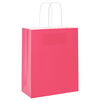 vidaXL Paper Bags 50 pcs with Handles Pink 18x8x22 cm