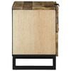 vidaXL Bedside Cabinet 2 pcs Brown 15.75 x 12.99 x 18.11 in