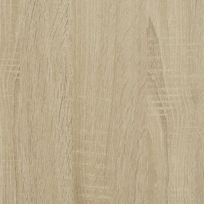 vidaXL Bookshelf Boards 8 pcs Sonoma Oak 39.4"x7.9"x0.6" Engineered Wood