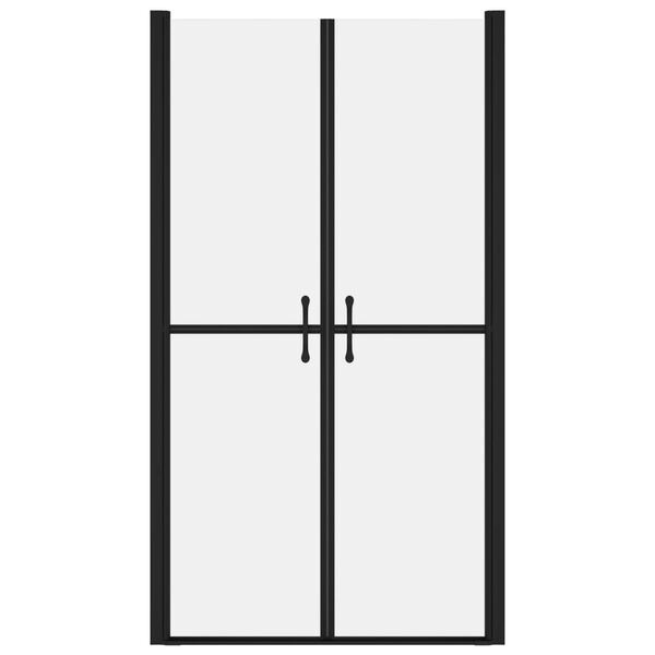 vidaXL Shower Door Frosted ESG (26.8"-28")x74.8"