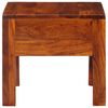 vidaXL Nightstand Honey brown Solid Acacia wood 15.7 x 15.7 x 14.2 in