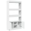 vidaXL Highboard White Engineered wood Tall Highboard Rectangular