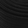 vidaXL Work Rope Black 0.47 " 82.0 ' Polyester