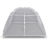 vidaXL Camping Tent 78.7"x59.1"x57.1" Fiberglass White