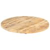 vidaXL Tabletop Natural wood Solid mango wood 31.5 in across Durable