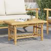 vidaXL Coffee Table Natural Bamboo Bamboo Medium Coffee Table