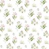 Noordwand Wallpaper White, Green Nonwoven Standard Durable Wallpaper