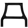 vidaXL Coffee Table Leg Set of 2 Black Cast iron Medium