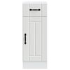 vidaXL Kitchen Base Cabinet White Engineered wood Adjustable Feet