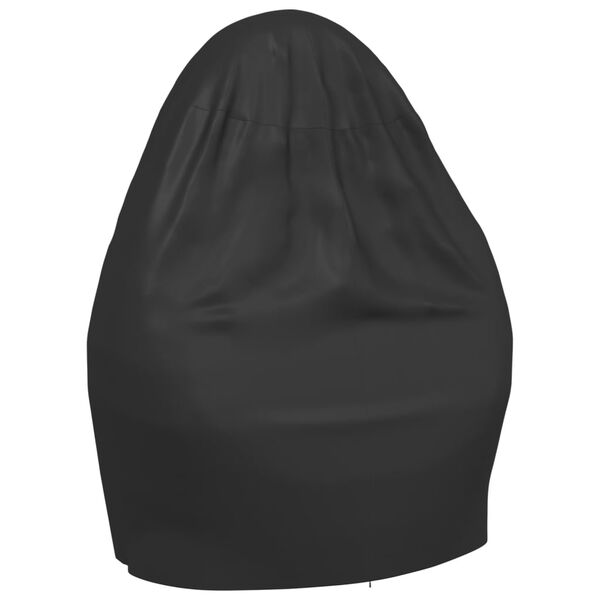 vidaXL Double Egg Chair Cover Black 420D Oxford fabric with PU coating
