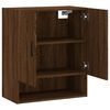vidaXL Wall Cabinet Brown oak Engineered wood Medium Wall Cabinet