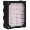 vidaXL Multi-drawer Organizer with 39 Drawers 15"x6.3"x18.5"