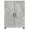 vidaXL Bathroom Cabinet Concrete Grey 23.62 x 13.78 x 31.50 in