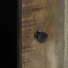 vidaXL Sideboard Black Solid mango wood, engineered wood 35.4x13.0x29.5 in