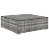 vidaXL Patio Lounge Set Set of 12 Gray