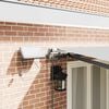 vidaXL Awning Frame Manual Anthracite 157.48 x 118.11 in Aluminium