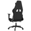 vidaXL Gaming Chair Black and Gray