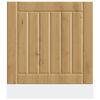 vidaXL Dishwasher Panel Artisan oak Engineered wood Standard Durable