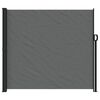 vidaXL Retractable Side Awning Anthracite