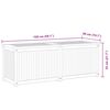 vidaXL Garden Box Teak Solid teak wood Large Garden Box Rectangular