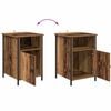 vidaXL Bedside Cabinet Old Wood 15.75 x 16.54 x 23.62 in