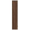 vidaXL Bookcase Brown Oak Engineered Wood Medium Reversible Bookcase