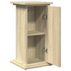 vidaXL Display Stand Sonoma oak Engineered wood Compact Display Stand