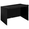 vidaXL Swing Bench Cover Black Polyethylene 84.6 x 59.1 x 51.2/59.1 in