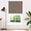 vidaXL Roller Blind Coffee 100% Polyester, Aluminum 55x90 in