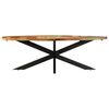 vidaXL Dining Table Varied colors from reclaimed wood Solid reclaimed wood