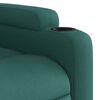 vidaXL Massage Recliner Chair Dark Green