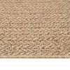 vidaXL Rug Beige 100% Polypropylene 23.6 x 43.3 in Durable Rug
