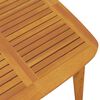 vidaXL Garden Dining Set Natural Wood Solid Acacia Wood Medium Durable