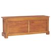 vidaXL TV Cabinet Natural Teak Solid teak wood Medium TV Cabinet