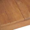 vidaXL Dining Table Solid Teak Wood with Natural Finish 70.9"x35.4"x29.9"