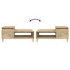 vidaXL Coffee Table Sonoma Oak Engineered wood Medium Coffee Table