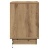 vidaXL Bedside Cabinet Artisan Oak 15.35 x 13.58 x 19.69 in
