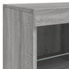 vidaXL Sideboard Grey Sonoma Engineered wood Medium Sideboard