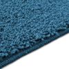 vidaXL Anti-slip Bath Mat Set 3 pcs Blue 19.7" x 19.7" PP