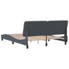 vidaXL Bed Frame Dark Grey