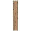 vidaXL Bookcase artisan oak 80 x 30 x 198 cm Engineered wood