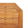 vidaXL Balcony Table Brown Solid Acacia Wood Medium Foldable