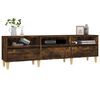 vidaXL TV Cabinet Smoked oak Engineered wood Large TV Cabinet